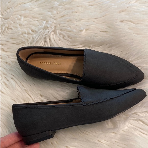 Draper James Shoes - Draper James Dark Gray Loafer size 6 excellent condition see all photos